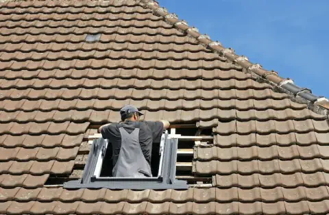 Pose de velux - Verton